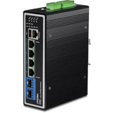 EAN 0710931162318 - Trendnet TI-BG62I switch Gestionado L2+ Gigabit Ethernet (10/100/1000) Energía sobre Ethernet (PoE) Negro imagen 1