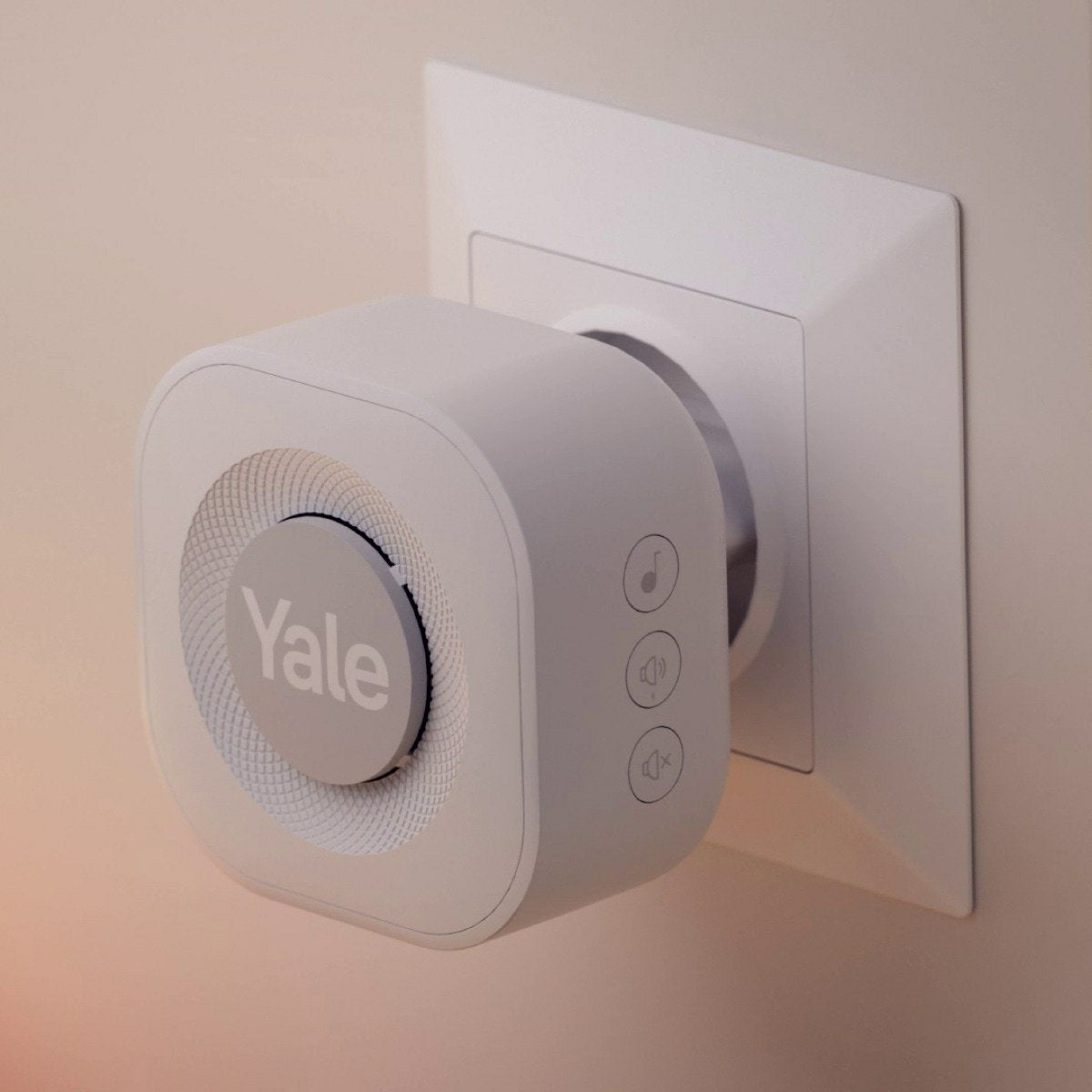 Yale Doorbell Chime Gris, Blanco