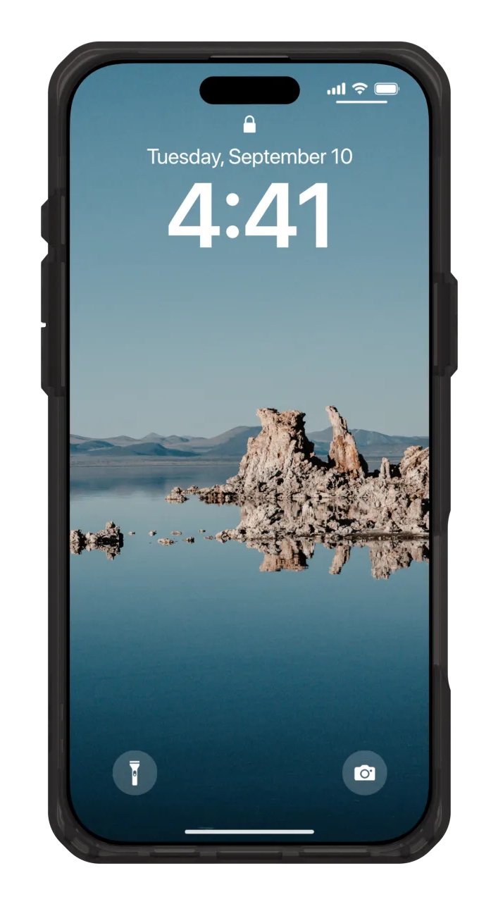 Funda Uag Paul Plyo Black Bronze Apple Iphone 16 Pro Max