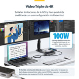 EAN 0065030900089 - StarTech.com 116E-USBC-DOCK base para portátil y replicador de puertos Alámbrico USB 3.2 Gen 2 (3.1 Gen 2 imagen 10