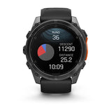 EAN 0753759338152 - Garmin Fenix 8 3,56 cm (1.4") AMOLED 51 mm Digital 454 x 454 Pixeles Pantalla táctil Gris Wifi GPS (satél imagen 7