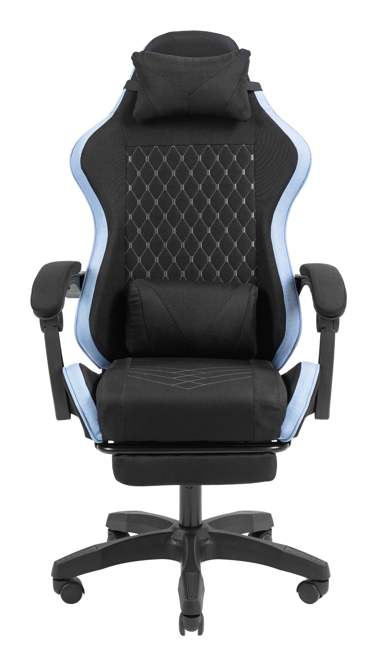 EAN 8435693111092 - Mars Gaming MGC-X Fabric Silla para videojuegos de PC Asiento acolchado Negro, Azul imagen 2