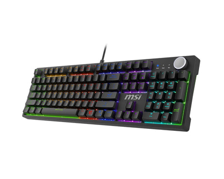 EAN 4711377324953 - MSI FORGE GK320 RED teclado Juego USB QWERTY Internacional de EE.UU. Negro imagen 2