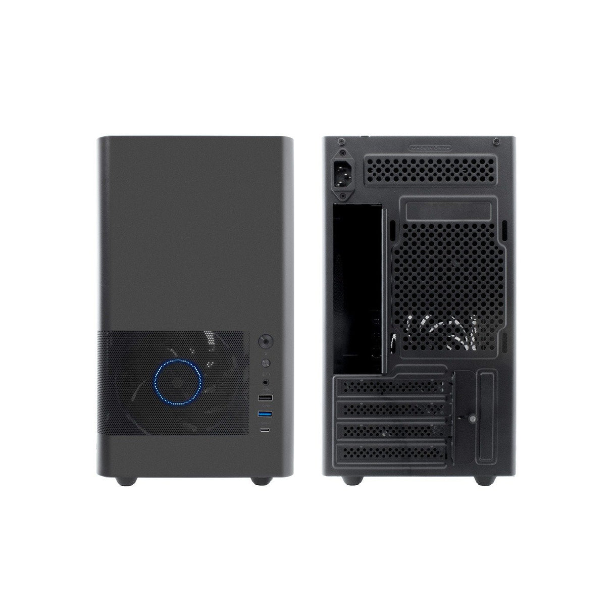 Coolbox Caja Matx Mp2 Negra Usb-C 3.2 Gen1 Ventilador 120 Pwm Full Metal S/Fte