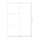 Mediarange Mrink144 Etiqueta Autoadhesiva Blanco Permanente 300 Pieza(S)