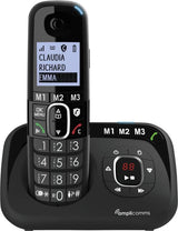 Amplicomms Bigtel 1582 Negro Grosmamentelefon