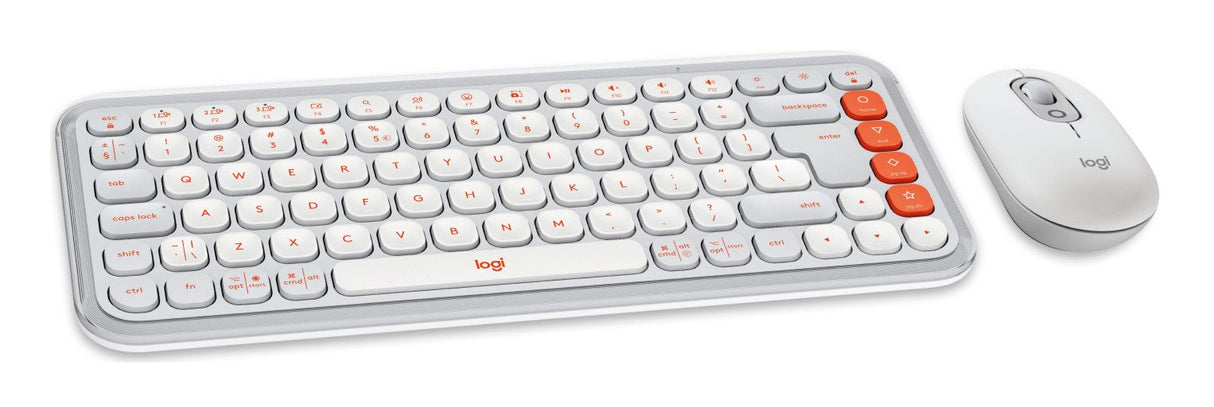 Logitech Pop Icon Combo Bialy