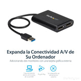 EAN 0065030878487 - StarTech.com USB32DP24K60 Adaptador gráfico USB 4096 x 2160 Pixeles Negro imagen 9