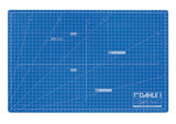 Dahle 10691 Plancha De Corte A3 30x45cm - 5 Capas Con Nucleo Resistente Al Corte - Lineas De Orientacion - Azul