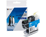 G&G Cartucho De Tinta Compatible Con Brother Lc-3217c Cyan