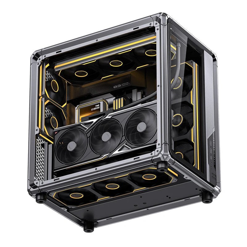 Jonsbo X400 Pc Carcasa, Midi-Tower, Atx, Tempered Glass - Gris