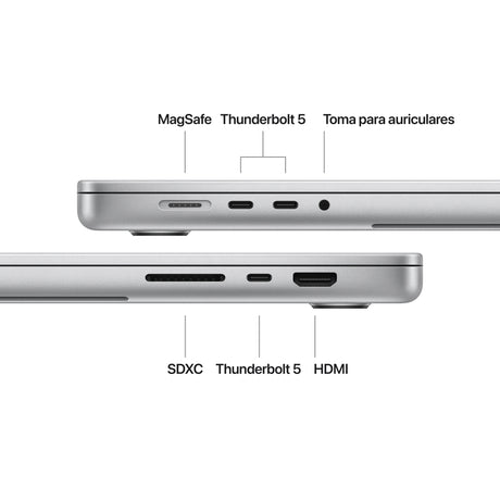 EAN 0195949869334 - Apple MacBook Pro Apple M M4 Max Portátil 41,1 cm (16.2") 48 GB 1 TB SSD Wi-Fi 6E (802.11ax) macOS Sequoi imagen 7