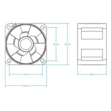 EAN 4895213703819 - ARCTIC S4028-6K Carcasa del ordenador Ventilador 4 cm Negro 5 pieza(s) imagen 6