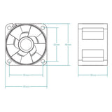 EAN 4895213703819 - ARCTIC S4028-6K Carcasa del ordenador Ventilador 4 cm Negro 5 pieza(s) imagen 6
