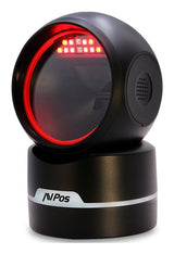 Avpos Avp-M680-2d Lector De Codigos De Sobremesa - Escaneo Automatico - Lectura De Codigos 1d, 2d Y Qr - Usb Y Serie -