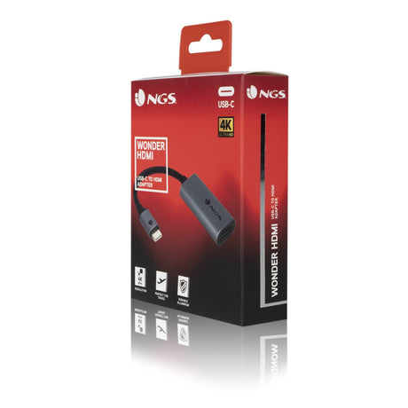 EAN 8435430618549 - NGS WONDERHDMI Adaptador gráfico USB Negro, Gris imagen 9