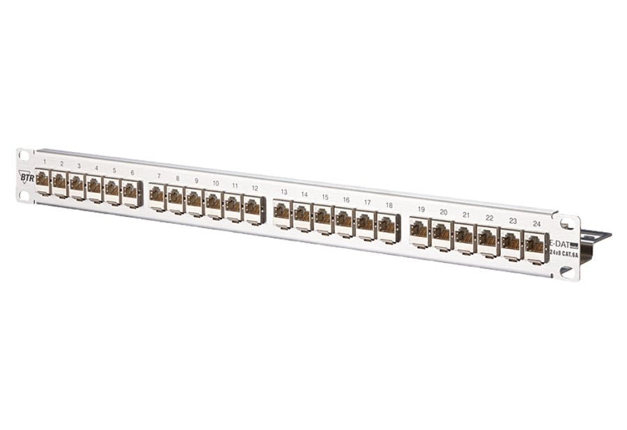 Metz Connect Patchpanel E-Dat Moduloo Cat 6a 24 Port 19"