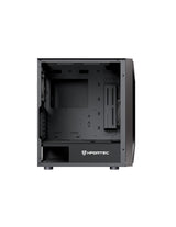 Nfortec Caja Gaming Cristal Templado Nervia Black. Usb 3.0 A-Rgb. Negro