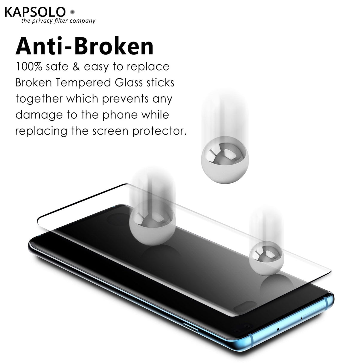 EAN 5714681054744 - KAPSOLO Tempered GLASS samsung galaxy note20 ultra 5g Sreen Protection Protector de pantalla imagen 2