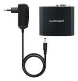 Conversor Svga/H+Audio/H A Hdmi/H Con Alim. Negro