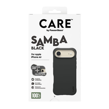 EAN 5715685027086 - PanzerGlass CARE™ by ® Samba Case Black w. MagSafe iPhone Air funda para teléfono móvil Negro imagen 3