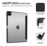 Funda Subblim Clear Shock Case Para Ipad Pro 11' 2024 M4 Negra