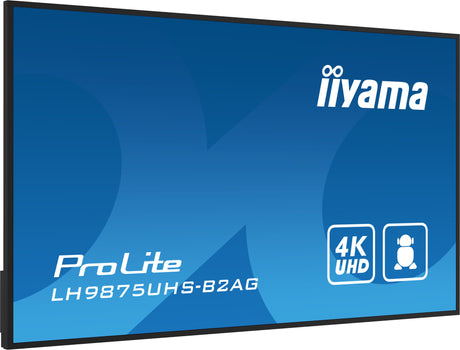 EAN 4948570124923 - iiyama LH9875UHS-B2AG pantalla de señalización Pantalla plana para señalización digital 2,48 m (97.5") LE imagen 18