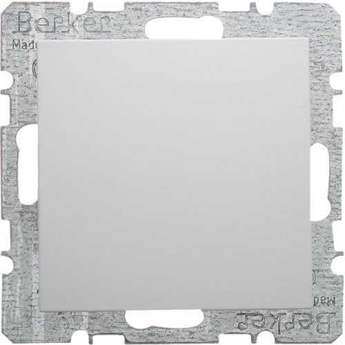 Berker 67 1009 19 09 Blindverschluss M Zentralstück Pws Matt