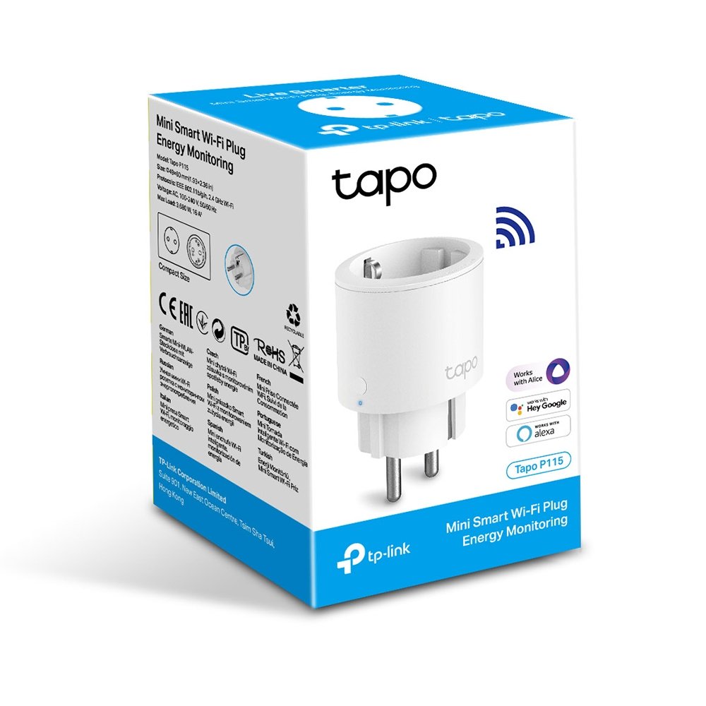 EAN 4897098687406 - TP-Link Tapo P115 enchufe inteligente 3680 W Blanco imagen 2