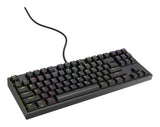 Genesis Thor 404 Tkl Rgb Mechanical Gaming Keyboard, Kailh Box Brown V2 Switch, Us Layout, Wired, Black