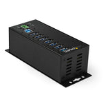 EAN 0065030881876 - StarTech.com HB30A7AME hub de interfaz USB 3.2 Gen 1 (3.1 Gen 1) Type-B 5000 Mbit/s Negro imagen 1