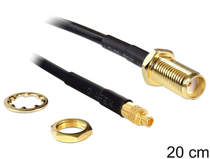 Delock Cable De Antena Sma Hembra Am Einbau > Mmcx Macho 200 Mm