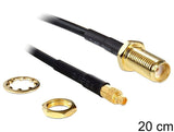 Delock Cable De Antena Sma Hembra Am Einbau > Mmcx Macho 200 Mm