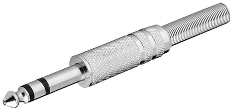 EAN 4040849110375 - Goobay 11037 conector 6.35 mm Acero inoxidable imagen 1