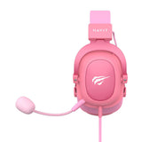 EAN 6950676215465 - Havit 6950676215465 auricular y casco Auriculares Alámbrico Diadema Juego Rosa imagen 2