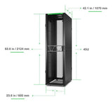 Netshelter Sx 45u 600mm X 1070mm