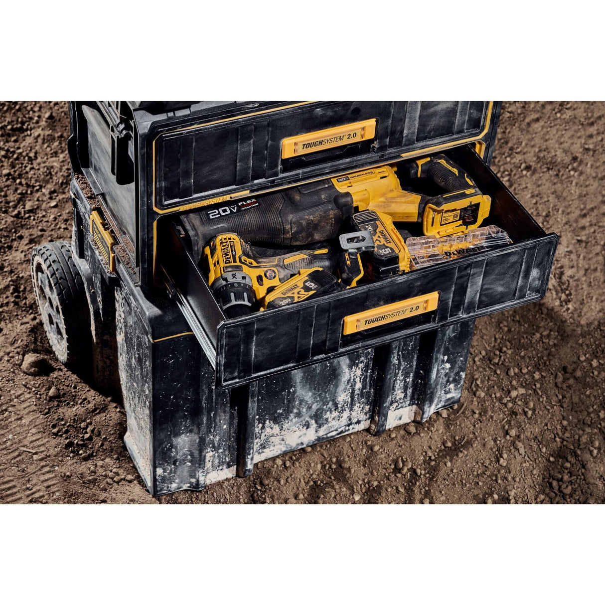 Dewalt Toughsystem 2.0 Cajonera, Caja De Herramientas Amarillo/Negro