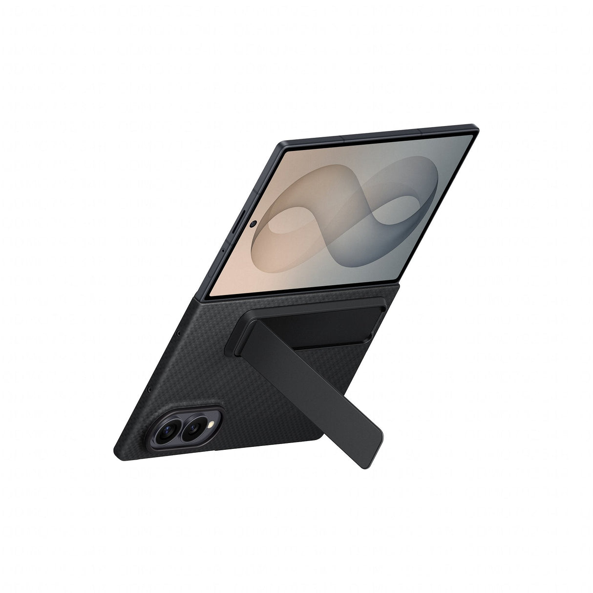 Samsung Carbon Standing Case Fr Galaxy Fold8, Black