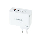 EAN 8433281013216 - TooQ TQWC-GANQC2PD100W cargador de dispositivo móvil Universal Corriente alterna Interior imagen 1