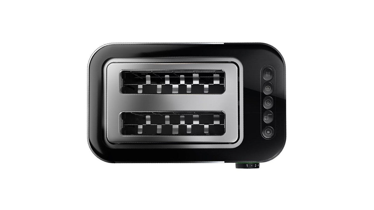 Ht 5015 Bk Toaster Schwarz   Edelstahl