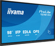 EAN 4948570125760 - iiyama TE9813A-B2AG pantalla de señalización Diseño de quiosco 2,48 m (97.5") Wifi 500 cd / m² 4K Ultra H imagen 1