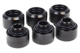 Pack Racores Alphacool 16mm Neg