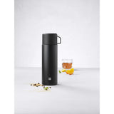 Jarra Termo  Zwilling Thermo (39500-514-0)  Con Taza 1 Litro Acero Inoxidable Negro