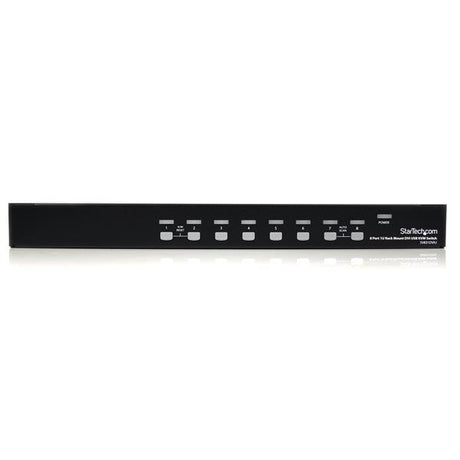 EAN 0065030842303 - StarTech.com SV831DVIU interruptor KVM Montaje en rack Negro imagen 2