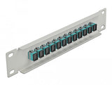 Delock 10? Lwl Patchpanel 12 Port Sc Simplex Aqua 1 He Grau