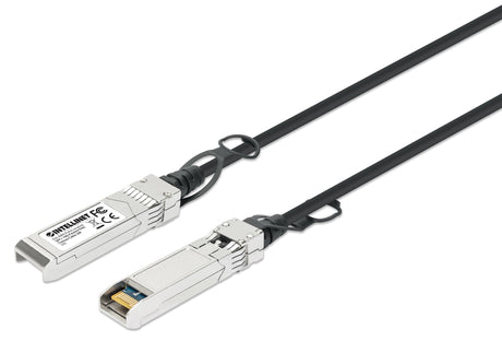 EAN 0766623508414 - Intellinet 508414 Cable de fibra óptica e InfiniBand 2 m SFP+ Negro, Plata imagen 1