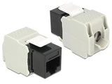 Delock Keystone Module Rj45 Female > Lsa Cat.6 Utp Black