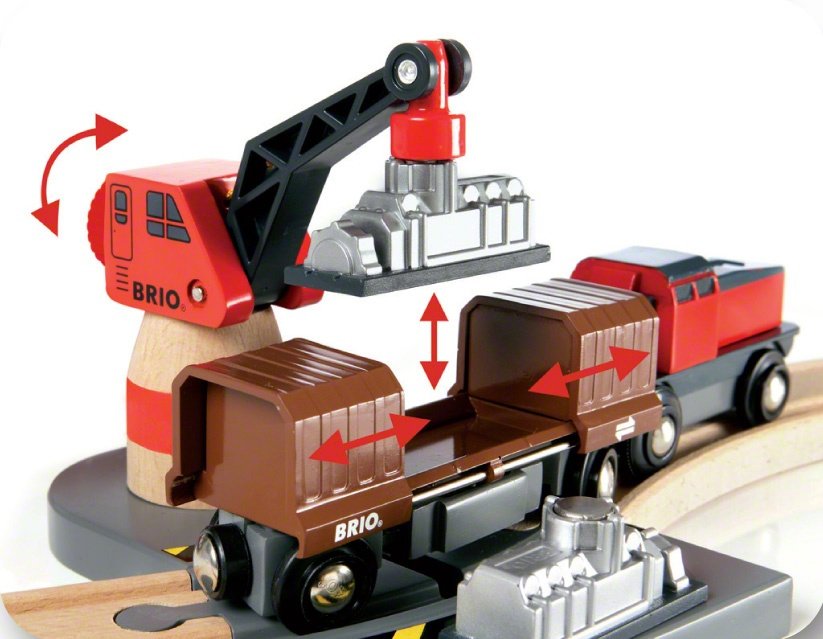 Brio World World Container Hafen Set, Bahn 33061