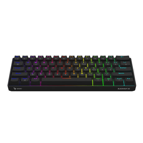 EAN 5901986049463 - Savio BLACKOUT X2 BROWN teclado Juego USB QWERTY Inglés internacional imagen 2