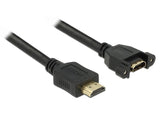 Delock Cable Hdmi-A Macho > Hdmi-A Hembra Para Instalación 1 M